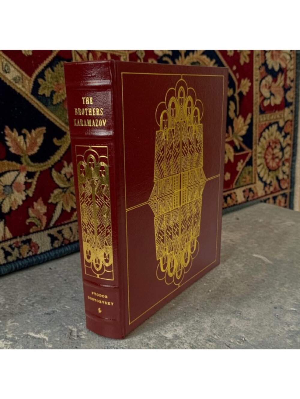 The Brothers Karamazov by Fyodor Dostoevsky Easton Press Leather Bound 1979